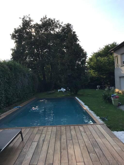Le Calme Aux Portes De Toulouse Piscine, Clim Коломье Экстерьер фото